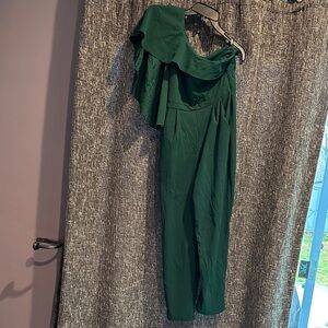 Elegant Green Jumpsuit